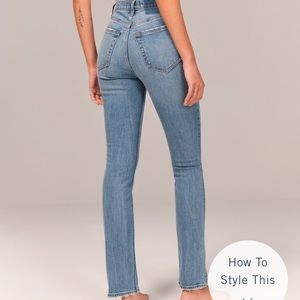 The 90’s Slim Straight Ultra high rise